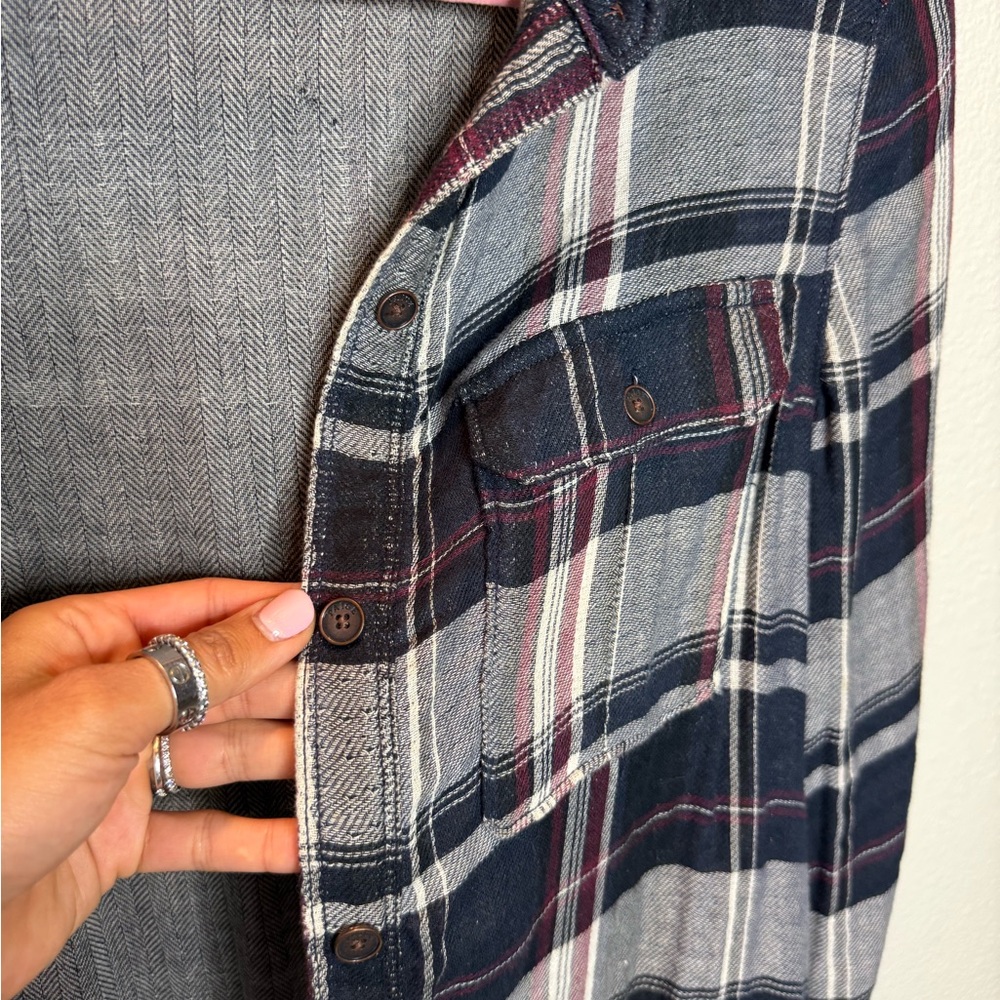 PAIGE Multicolor Plaid Shirt - Picture 6 of 10